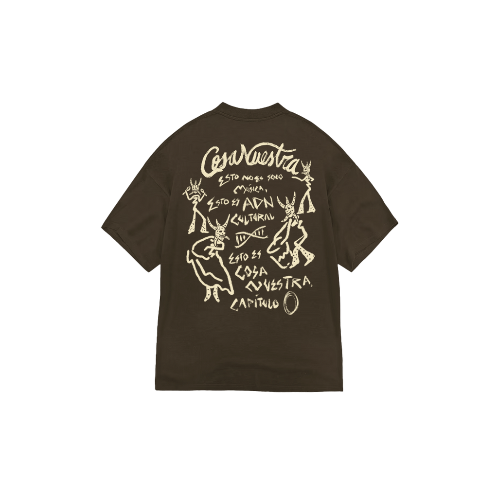 Rauw Alejandro Store ADN Tee Shirt - Brown