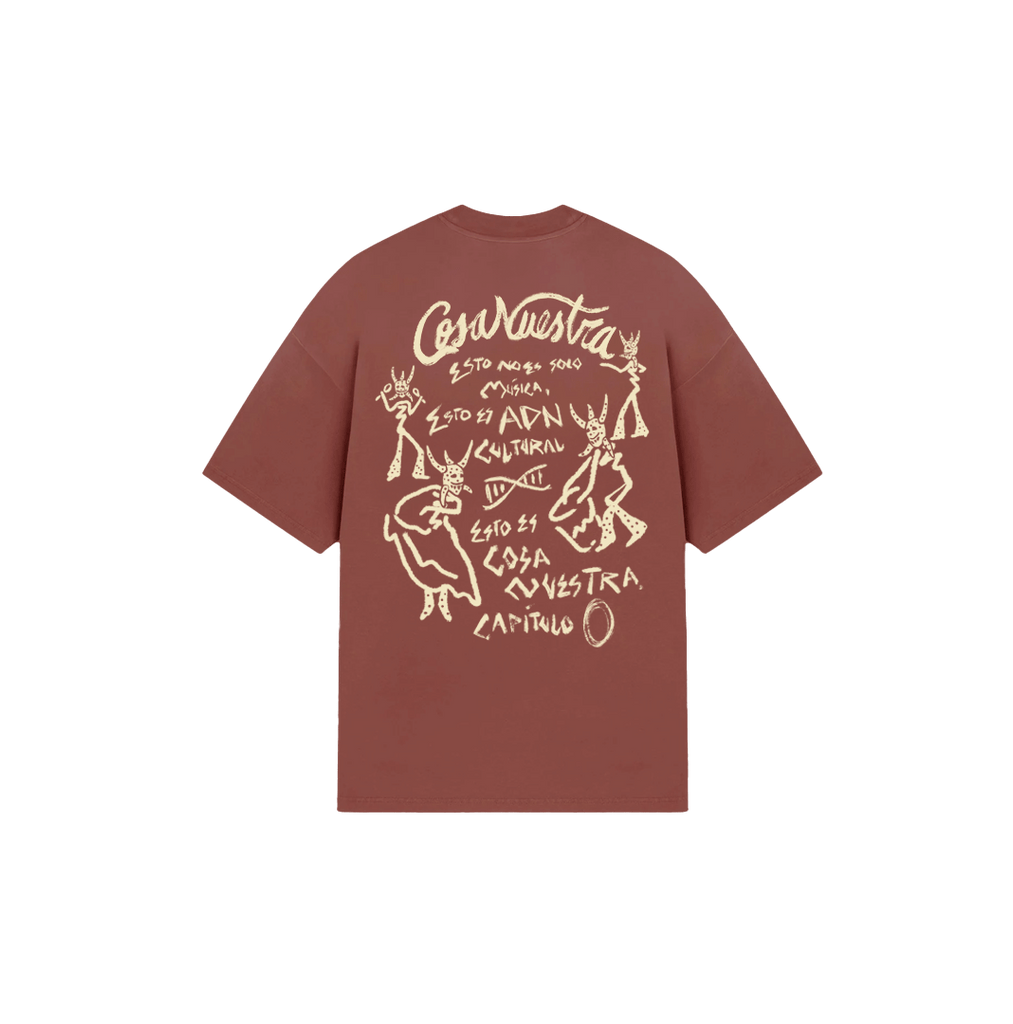 Rauw Alejandro Store ADN Tee Shirt - Coral