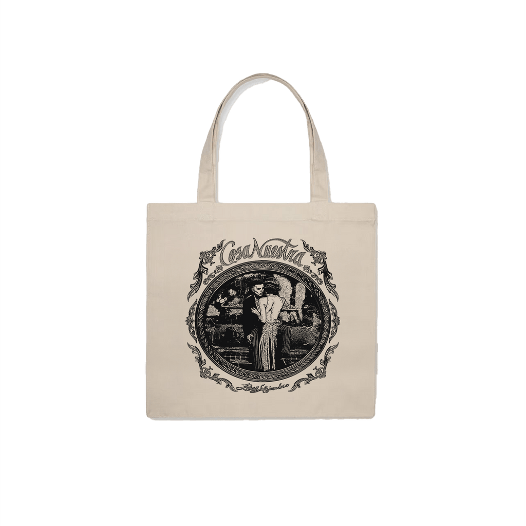 Rauw Alejandro Store Cream Cosa Nuestra Tote Bag