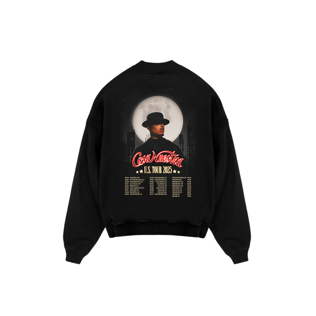 Rauw Alejandro Store Cosa Nuestra World Tour Sweatshirt - Black