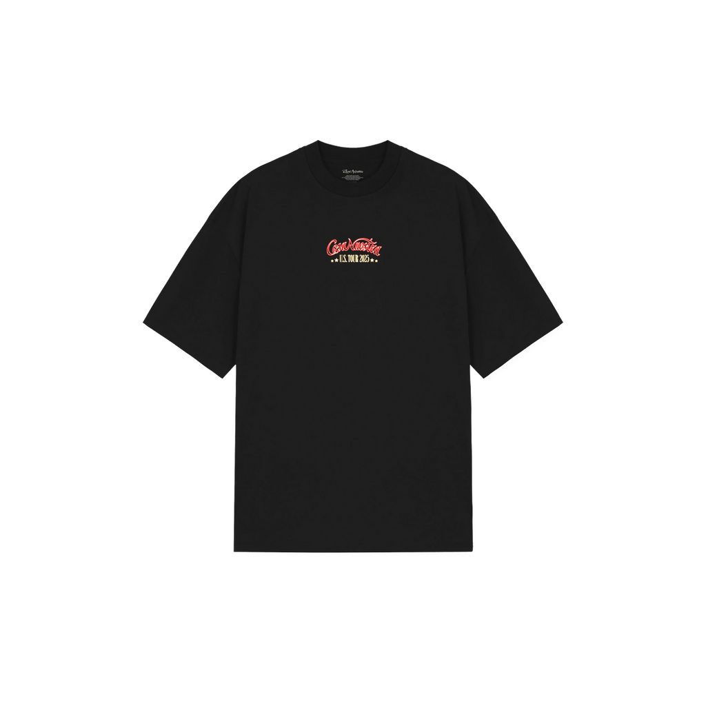 Rauw Alejandro Store Cosa Nuestra World Tour Tee Shirt - Black