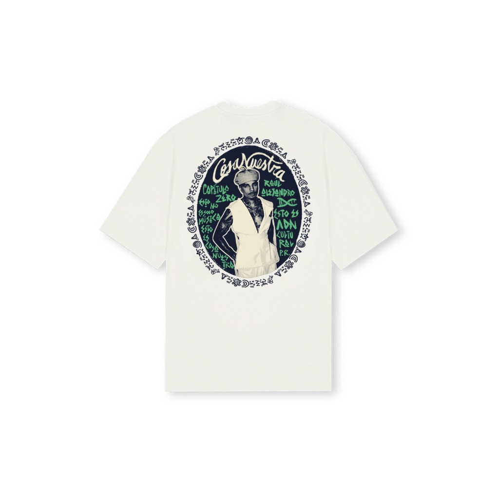 Rauw Alejandro Store Ecos de Origen Tee Shirt - Off-White