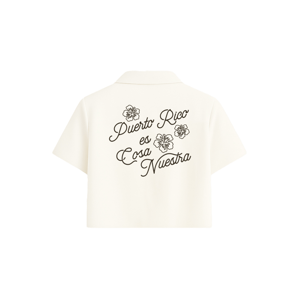 Rauw Alejandro Store PR es Cosa Nuestra Crop Black