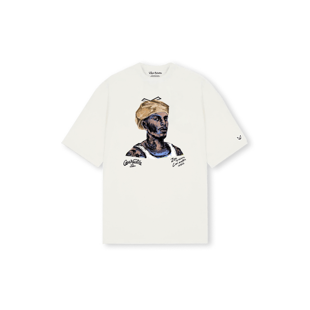 Rauw Alejandro Store Retrato Tee Shirt - Off-White